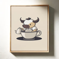 Teacup Barista Makes Morning Magic