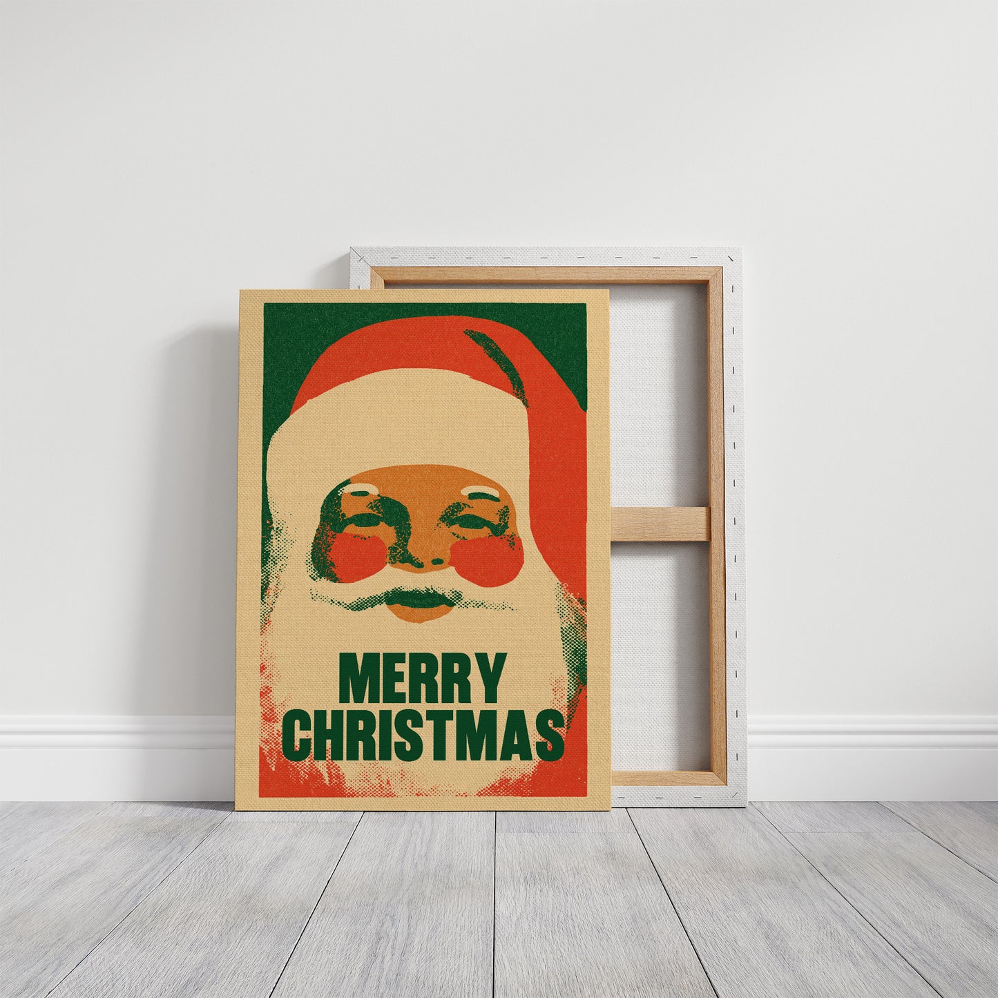 Merry Christmas Riso Santa