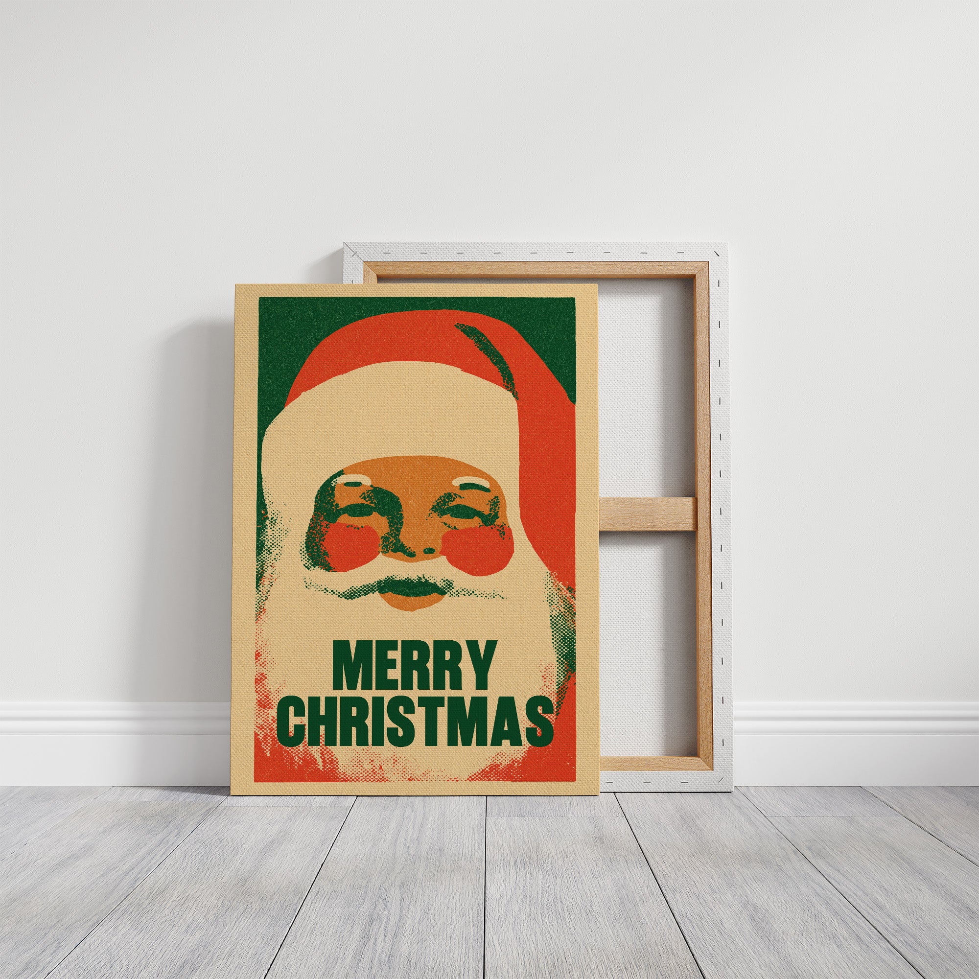 Merry Christmas Riso Santa
