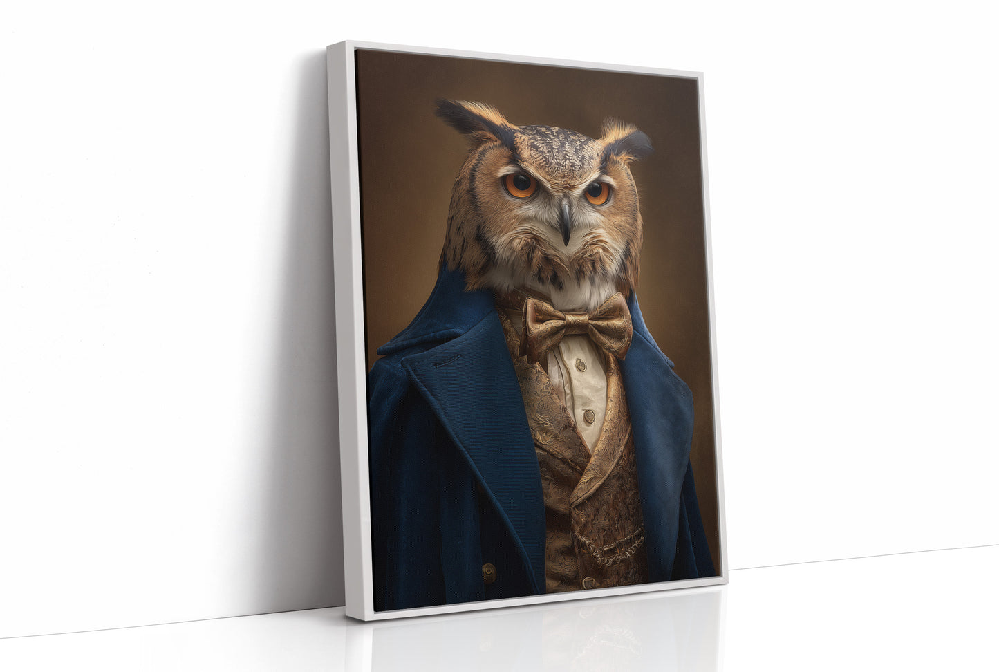 Nocturnal Gentleman's Piercing Gaze