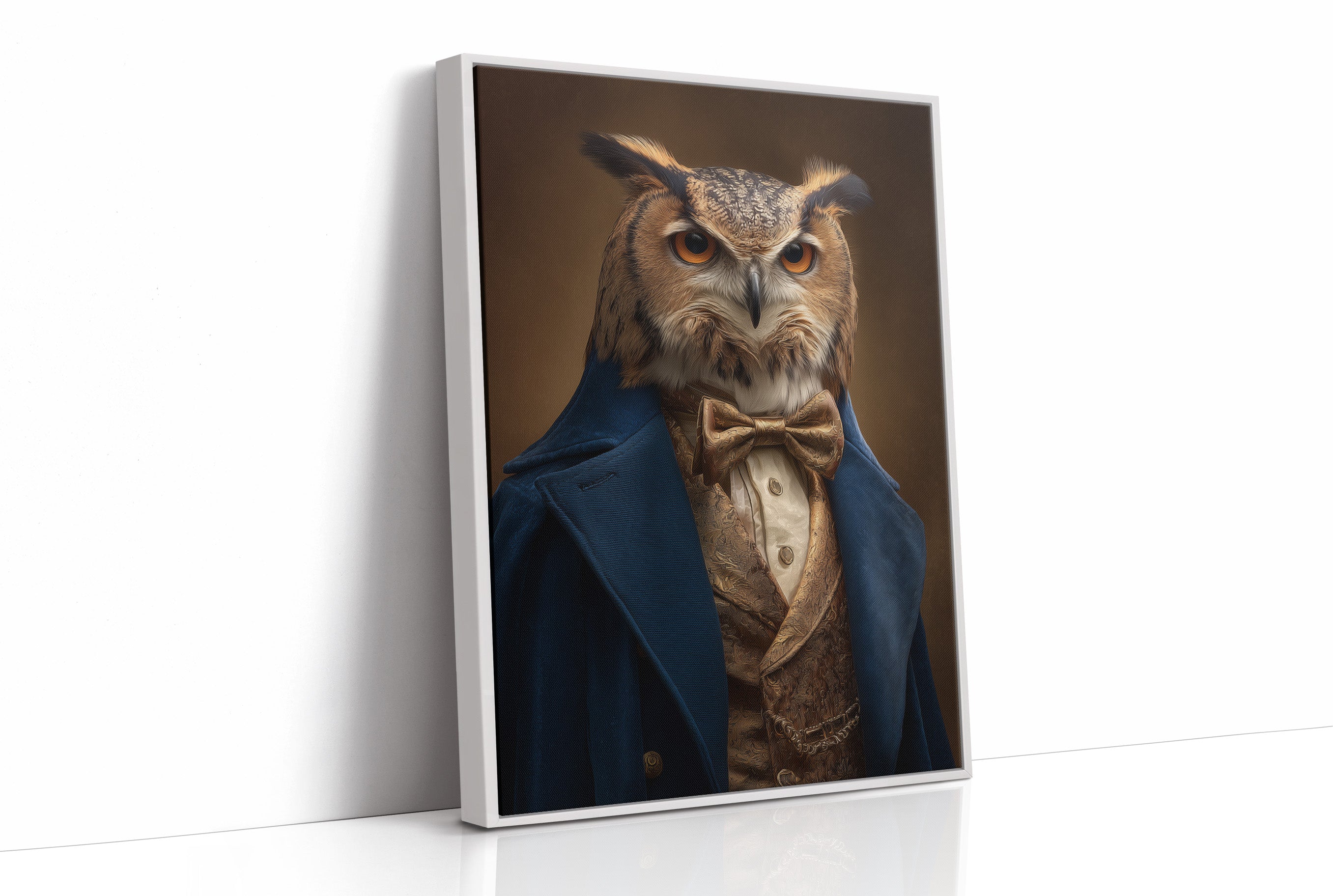 Nocturnal Gentleman's Piercing Gaze