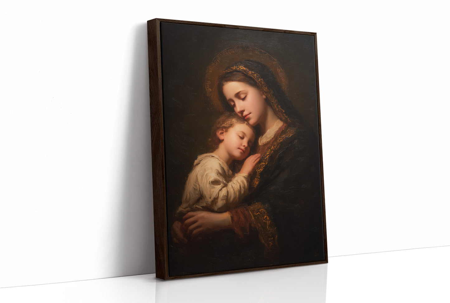 Sacred Bonds In Golden Light