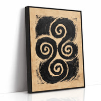 Bold Spiral Harmony Abstract