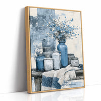 Farmhouse Jars and Wildflower Blues