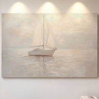 Soft Sails Through Morning Mist