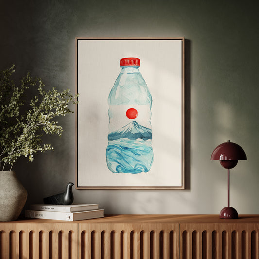 Mount Fuji In A Bottle