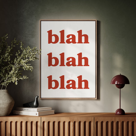 Words Painted In Terracotta Light