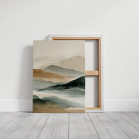 Misty Peaks Paint Their Stories