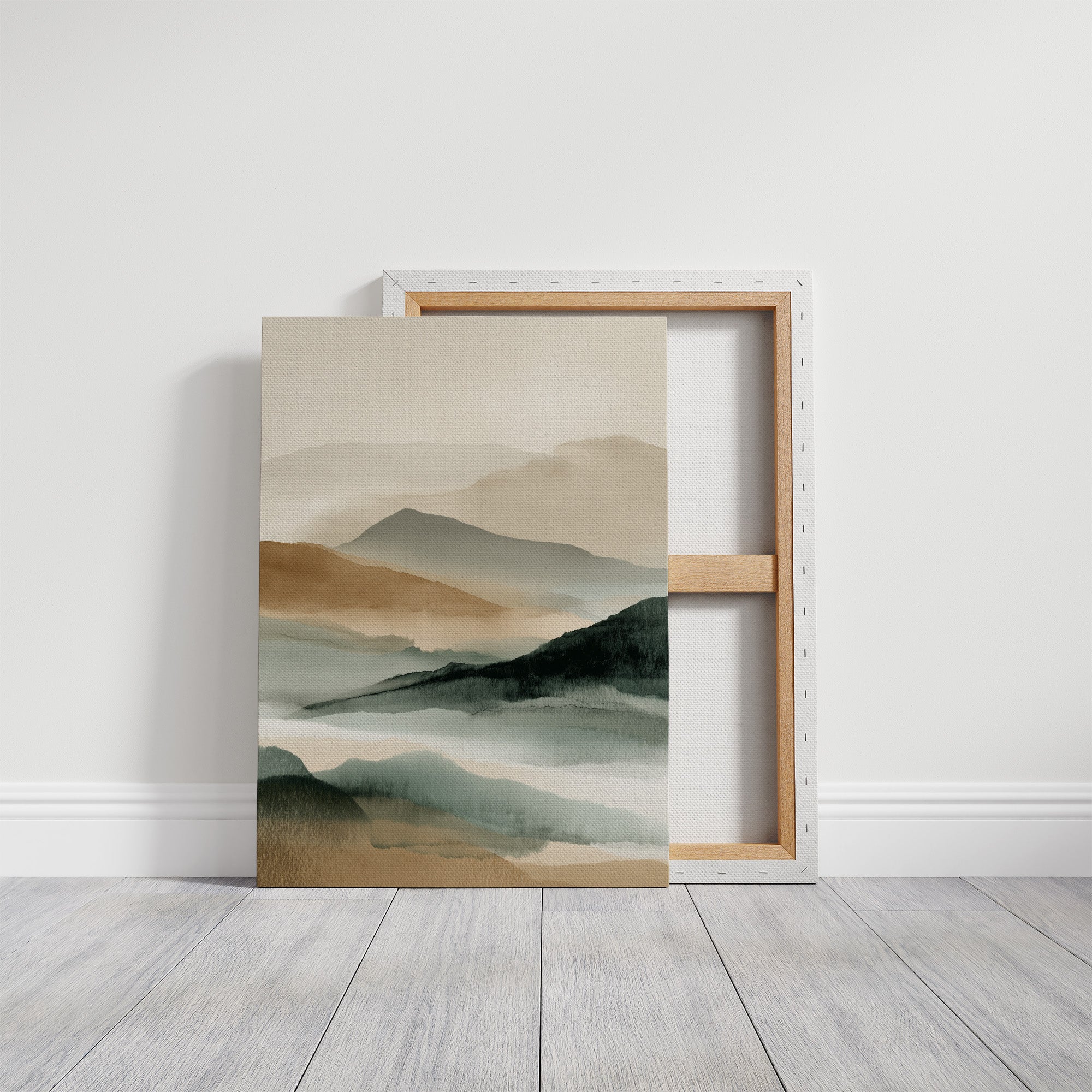 Misty Peaks Paint Their Stories
