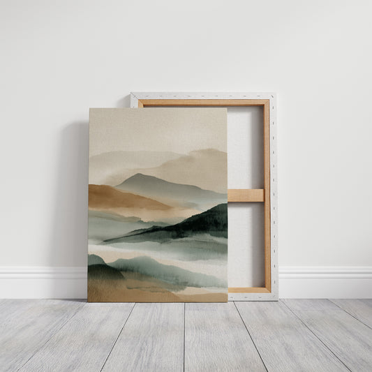 Misty Peaks Paint Their Stories