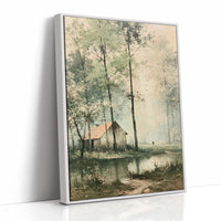 The Solitary Walker: A Cottage by the Pond
