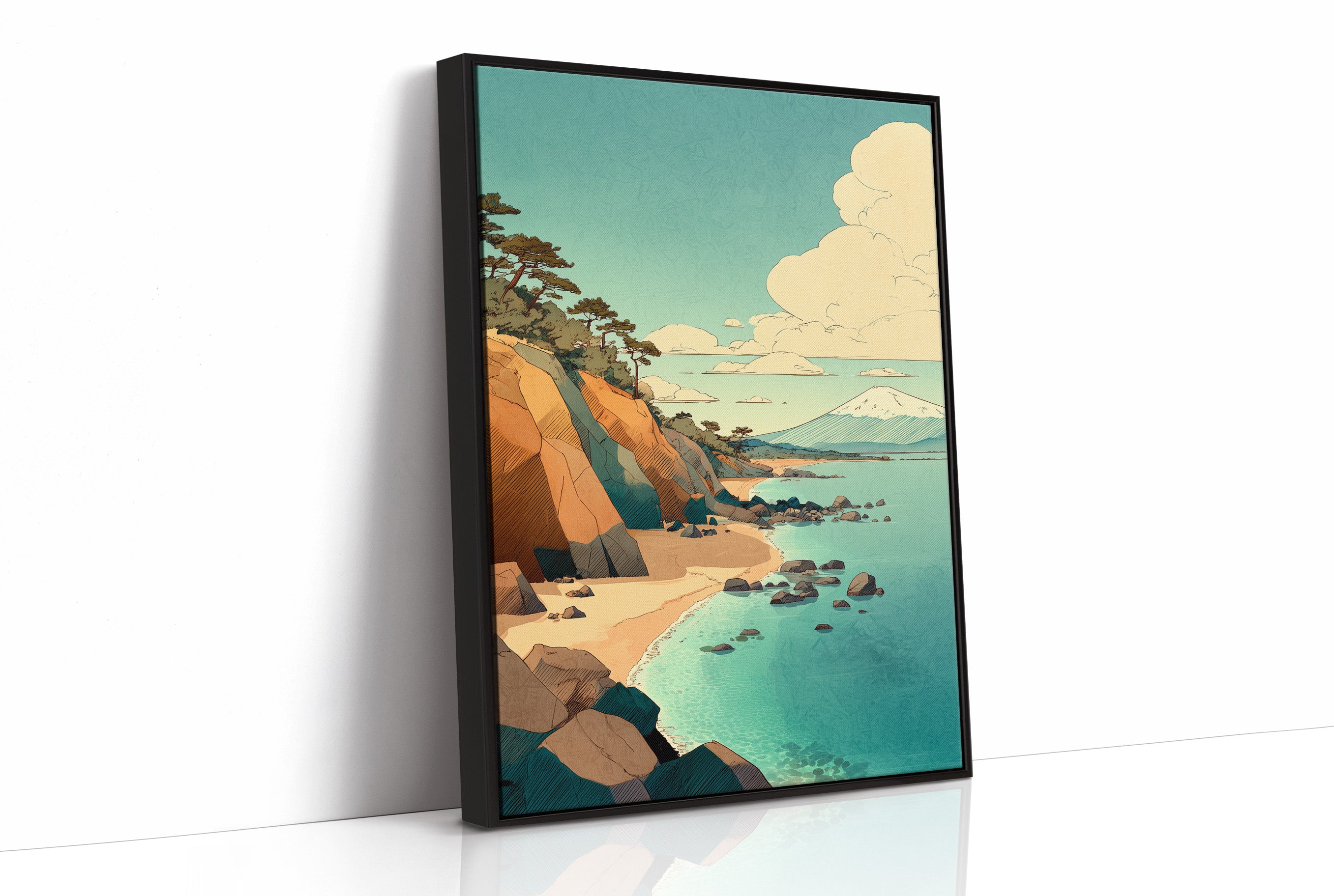 Where Cliffs Meet Quiet Water