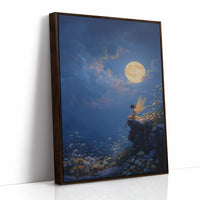 Moonlit Perch Beyond Mortal Shores