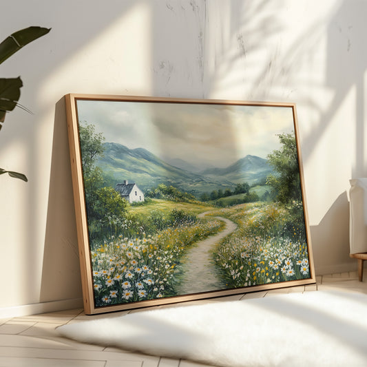 Daisies Guide The Mountain Path Home