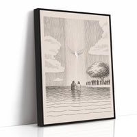 Divine Descent Illuminates Sacred Waters