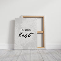 Do Your Best Script Quote
