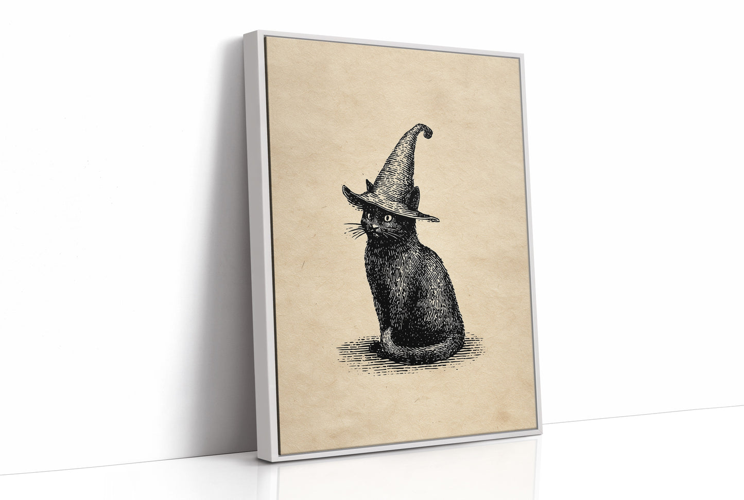 Midnight Familiar In Pointed Hat