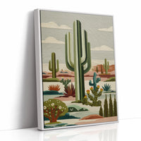 Saguaros Paint Their Desert Symphony
