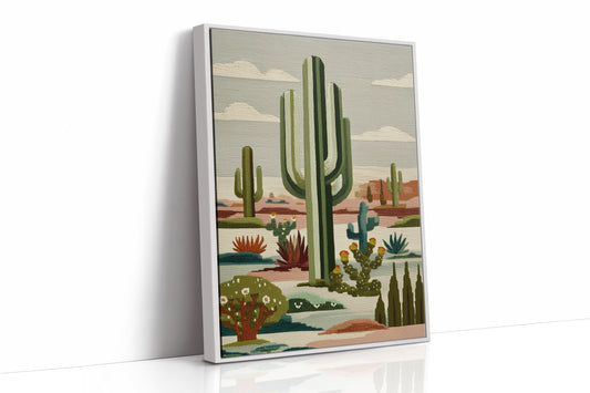 Saguaros Paint Their Desert Symphony