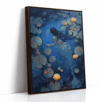 Midnight Blooms Upon Still Waters