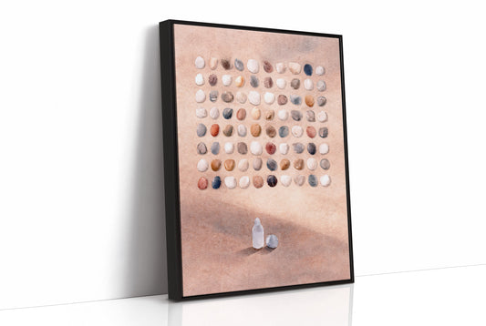 Shoreline Meditation: Pebbles and Crystal