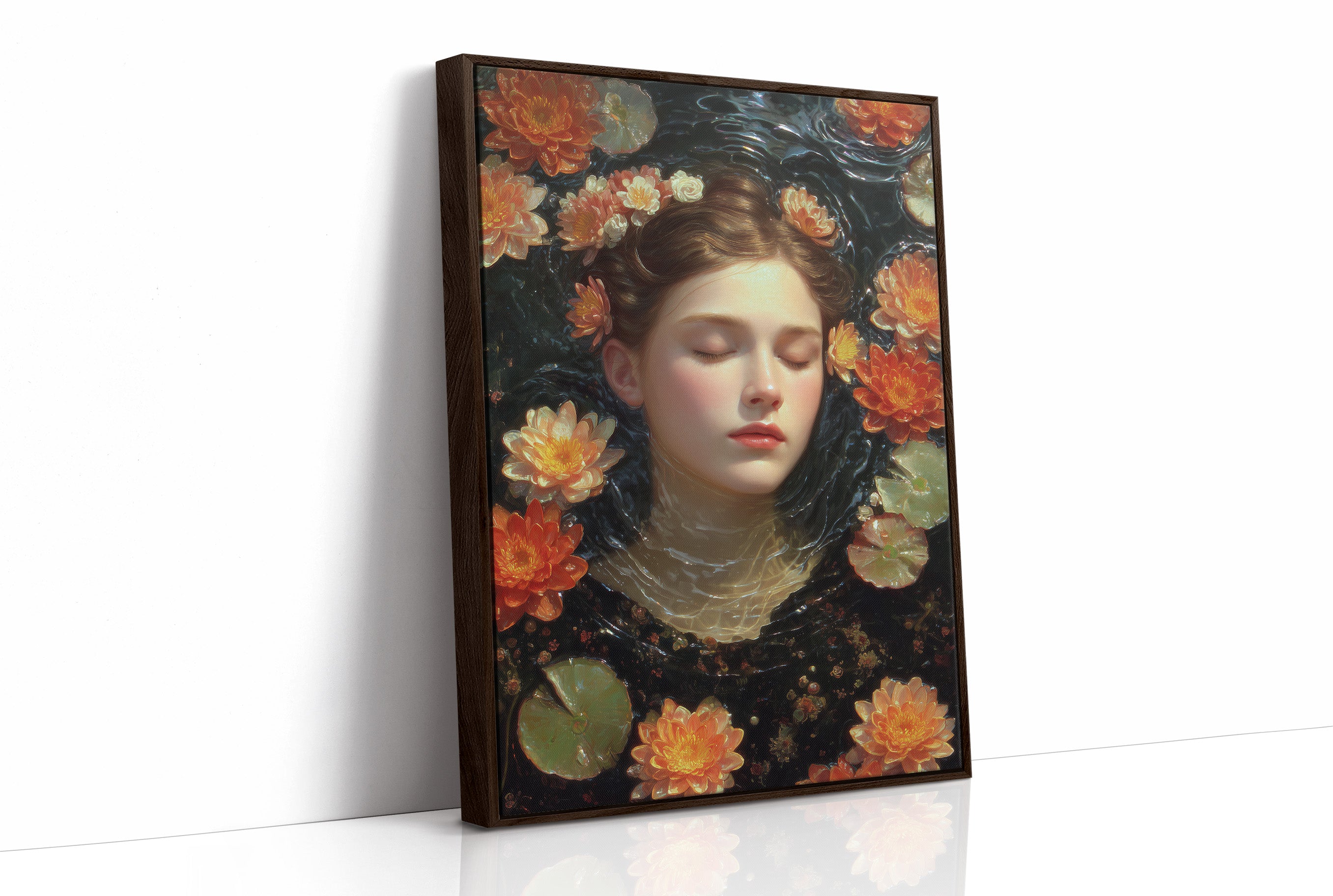 Floating Among Water Lilies