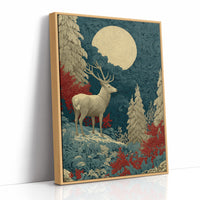 The Stag Stood Still for the Moon