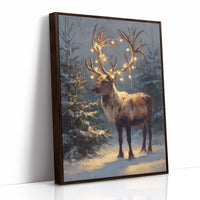 Starlit Antlers Pierce December Night