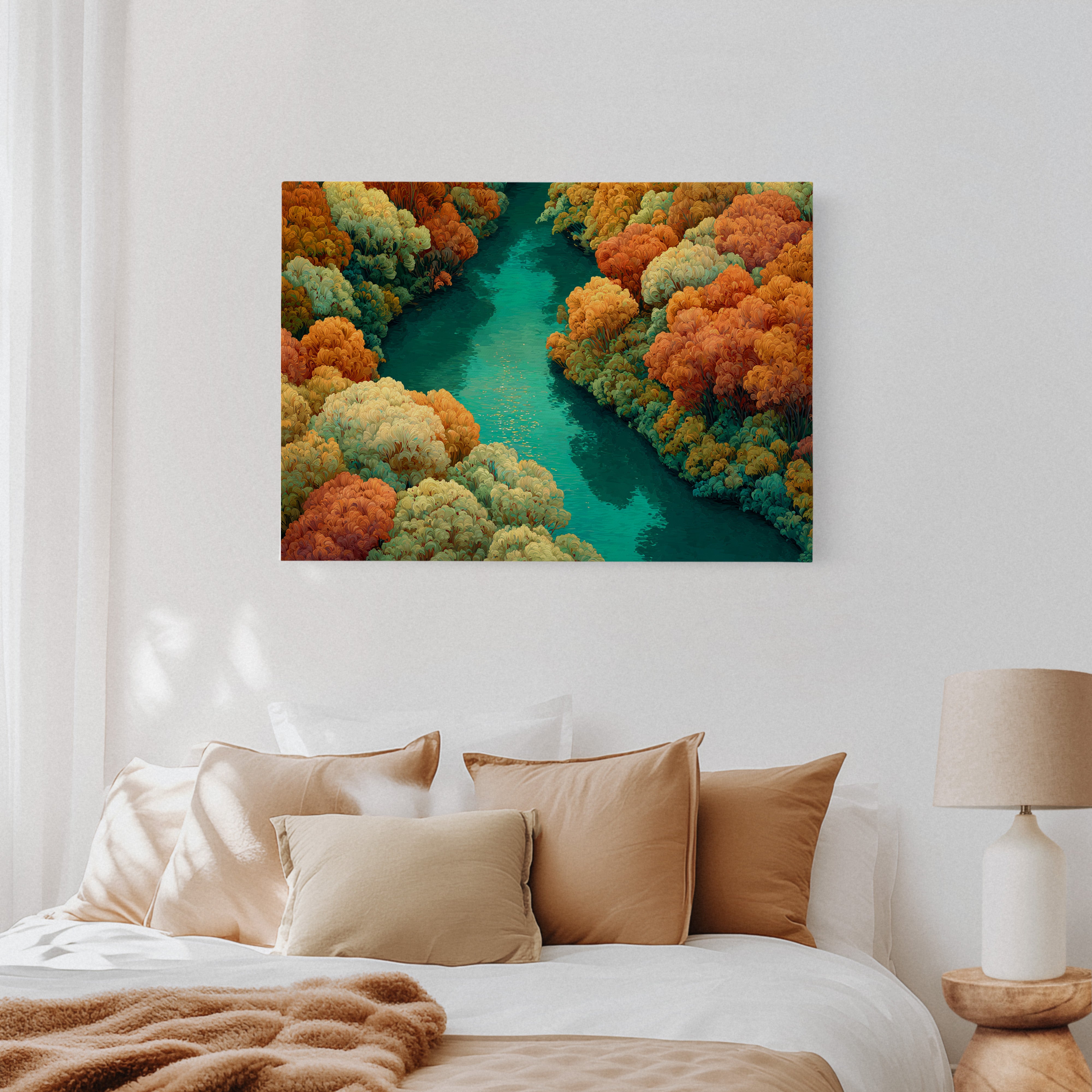 Autumn Rivers Paint The Morning