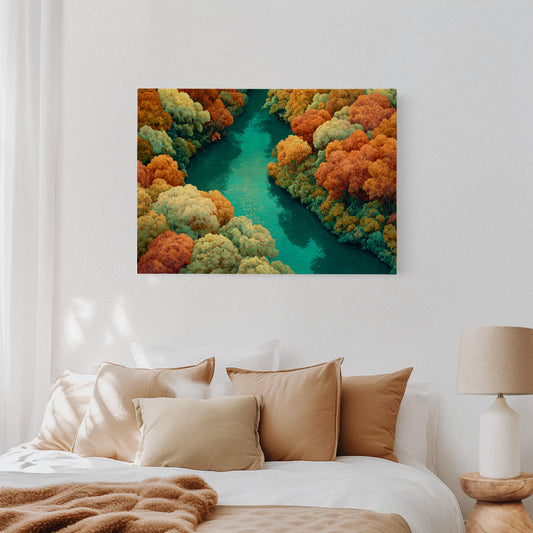 Autumn Rivers Paint The Morning