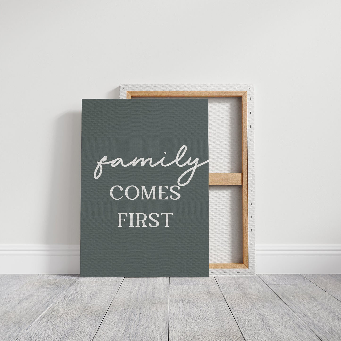 Family Comes First Quote