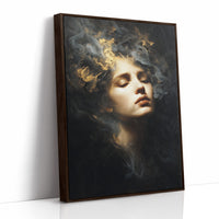 Golden Reverie In Midnight Hues