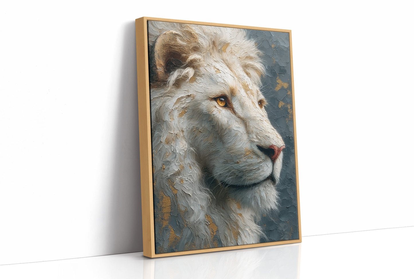 The White Lion Considers the Distance