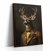Noble Stag In Gilded Attire