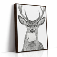 Stag's Unexpected Bathroom Break