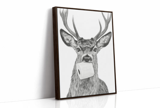 Stag's Unexpected Bathroom Break