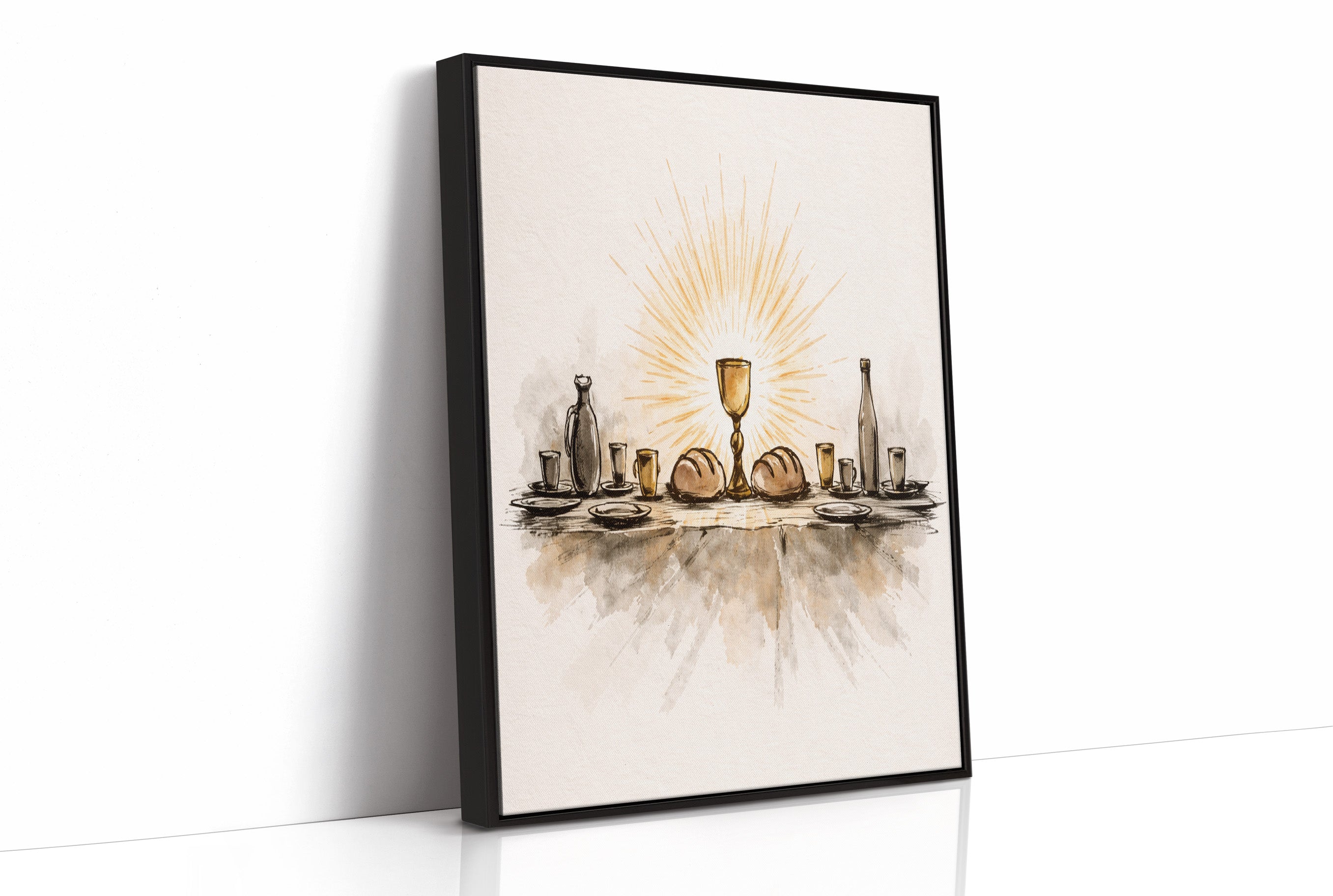 Sacred Communion: Radiance of Breaking Bread
