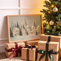 Snow Falls On Silent Chapel Street