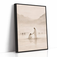 Divine Mercy Amidst Ethereal Waters