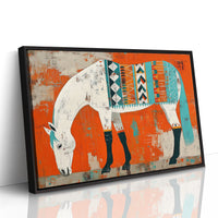 Turquoise Patterns Grace Noble Steed