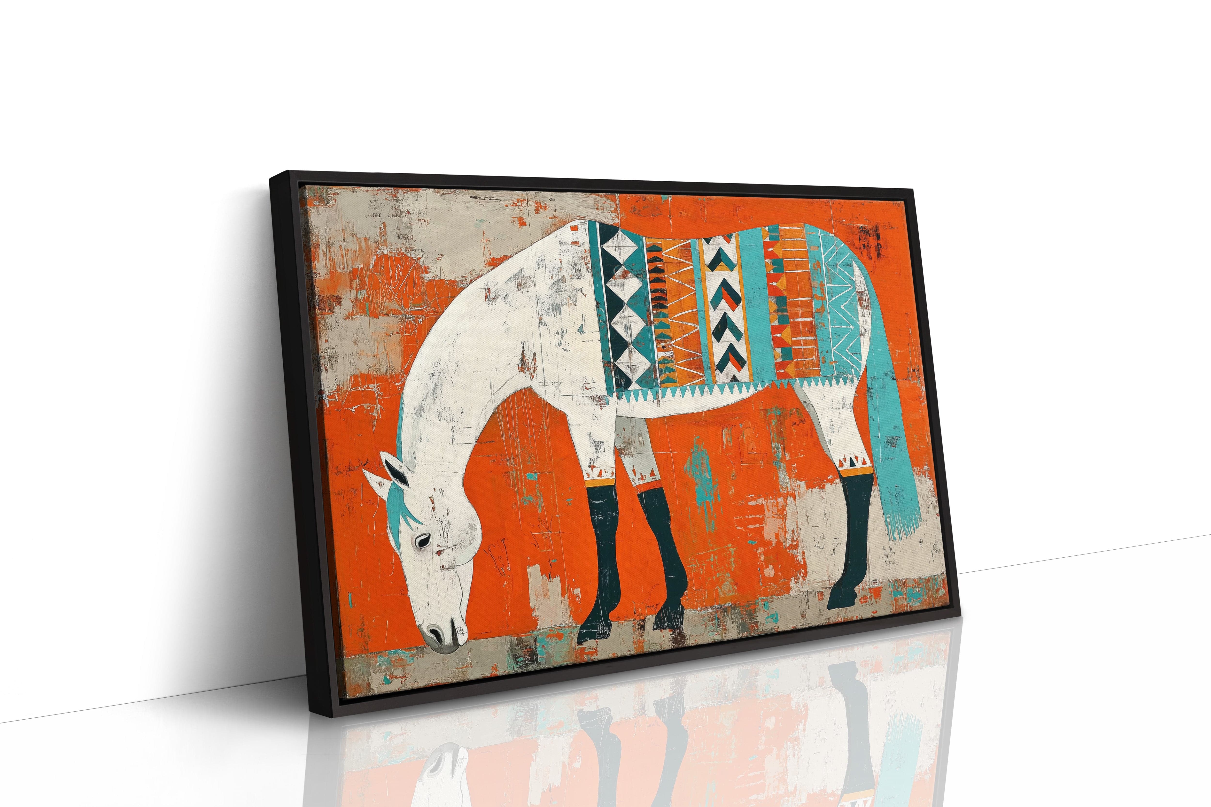 Turquoise Patterns Grace Noble Steed