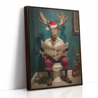 Morning News With Festive Antlers
