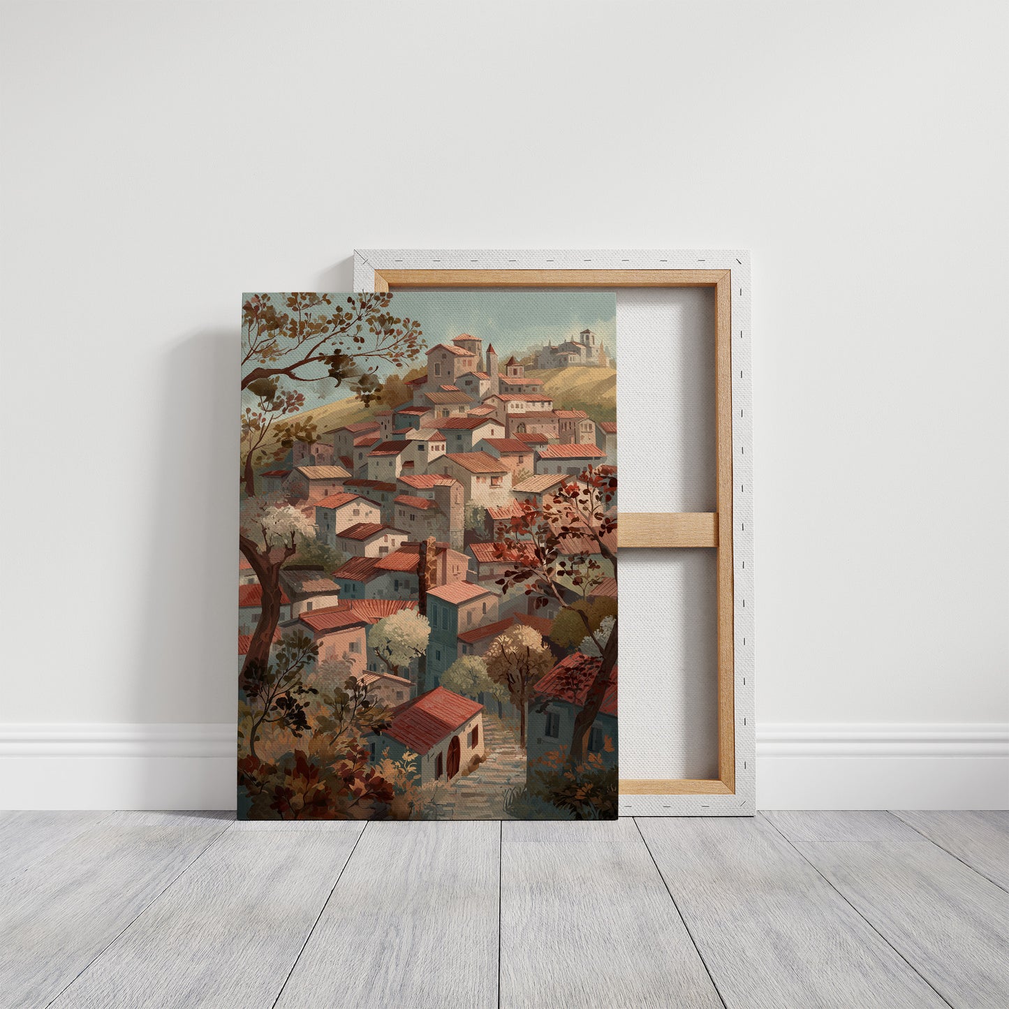 Terracotta Rooftops Climb The Hillside