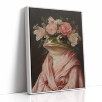 Frog Royalty in Bloom