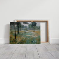 Meadow Light Through Ancient Pines
