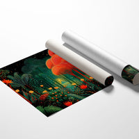 Coral Trees Dance In Midnight Gardens