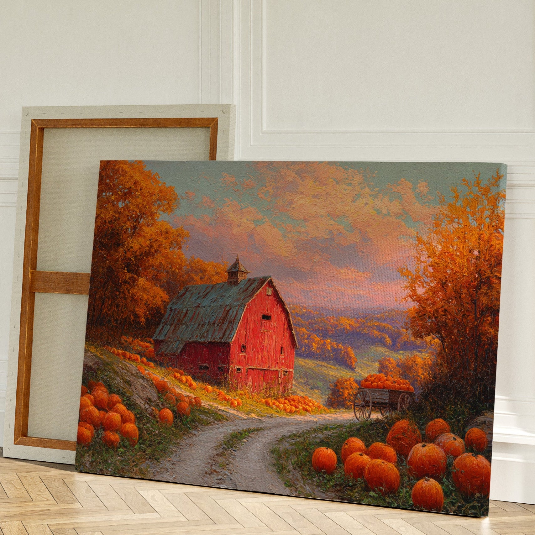 Harvest Road to Autumn's Embrace