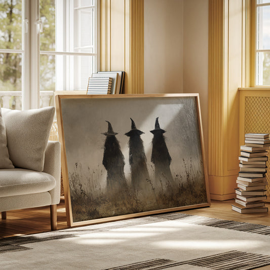 Three Figures in the Mist