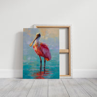 Coral Wader In Turquoise Shallows