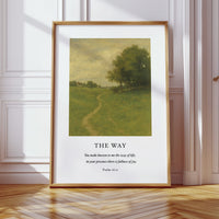 The Way Pathway Psalm 16 Landscape